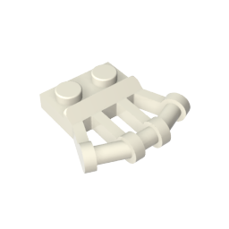 GDS-771 - Plate Special 1 x 2 with Angled Handles on Side