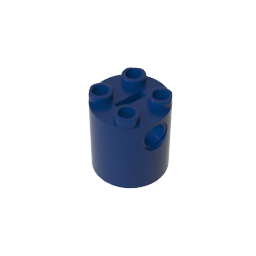 GDS-772 - Brick Round 2 x 2 x 2 Robot Body - without Bottom Axle Holder