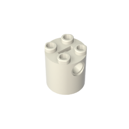 GDS-772 - Brick Round 2 x 2 x 2 Robot Body - without Bottom Axle Holder