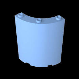 GDS-774 - Panel 4 x 4 x 6 Quarter Cylinder