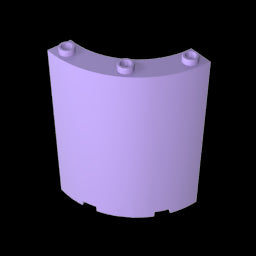 GDS-774 - Panel 4 x 4 x 6 Quarter Cylinder