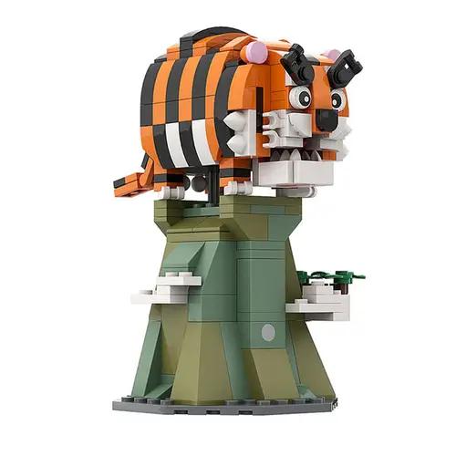 MOC A0164 cute tiger roar