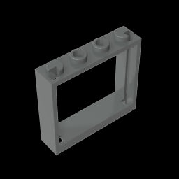 GDS-780 - Window 1 x 4 x 3 without Shutter Tabs