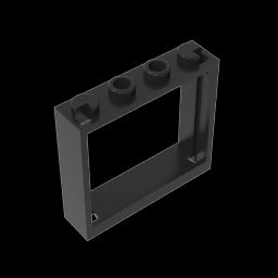 GDS-780 - Window 1 x 4 x 3 without Shutter Tabs