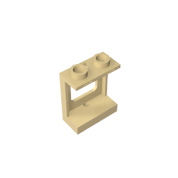 GDS-784 - Window 1 x 2 x 2 Plane, Single Hole Top and Bottom for Glass