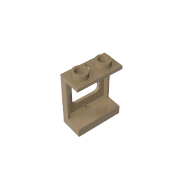 GDS-784 - Window 1 x 2 x 2 Plane, Single Hole Top and Bottom for Glass