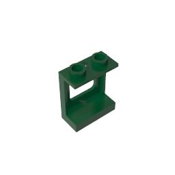 GDS-784 - Window 1 x 2 x 2 Plane, Single Hole Top and Bottom for Glass
