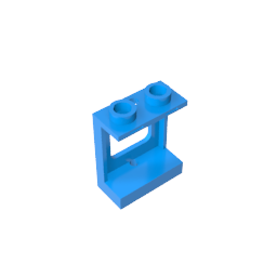 GDS-784 - Window 1 x 2 x 2 Plane, Single Hole Top and Bottom for Glass