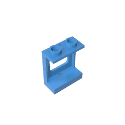 GDS-784 - Window 1 x 2 x 2 Plane, Single Hole Top and Bottom for Glass