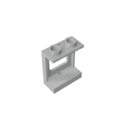 GDS-784 - Window 1 x 2 x 2 Plane, Single Hole Top and Bottom for Glass