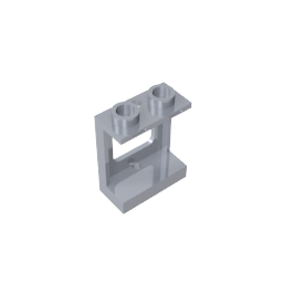 GDS-784 - Window 1 x 2 x 2 Plane, Single Hole Top and Bottom for Glass
