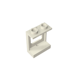 GDS-784 - Window 1 x 2 x 2 Plane, Single Hole Top and Bottom for Glass