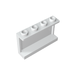 GDS-787 - Panel 1 x 4 x 2 with Side Supports - Hollow Studs