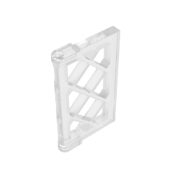 GDS-790 - Window 1 x 2 x 3 Pane Latticed with Thick Corner Tabs
