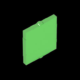 GDS-791 - Glass for Window 1 x 2 x 2 Flat