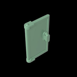 GDS-793 - Door 1 x 2 x 3 with Vertical Handle, New Mold for Tabless Frames