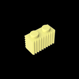 GDS-797 - Brick Special 1 x 2 with Grill