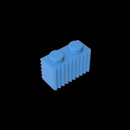 GDS-797 - Brick Special 1 x 2 with Grill