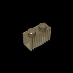 GDS-797 - Brick Special 1 x 2 with Grill