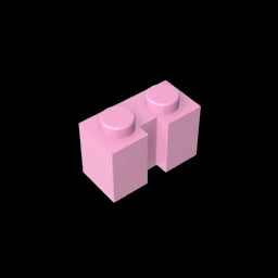 GDS-798 - Brick Special 1 x 2 with Groove