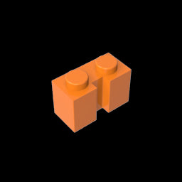 GDS-798 - Brick Special 1 x 2 with Groove