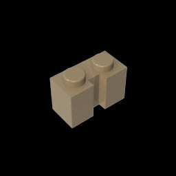 GDS-798 - Brick Special 1 x 2 with Groove