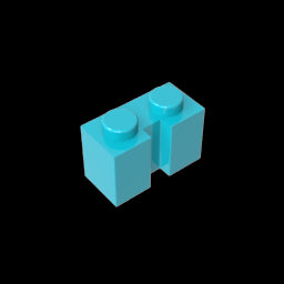 GDS-798 - Brick Special 1 x 2 with Groove