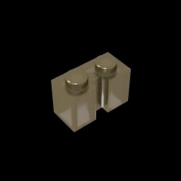 GDS-798 - Brick Special 1 x 2 with Groove