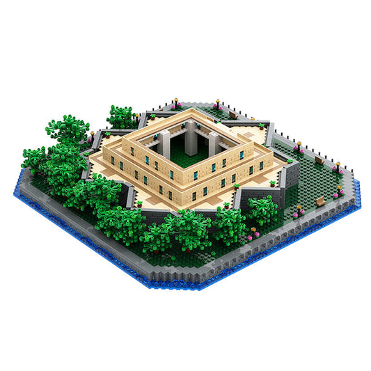 MOC-49317 Statue of Liberty - Base Add-on£¨base for Statue of Liberty 21042£©