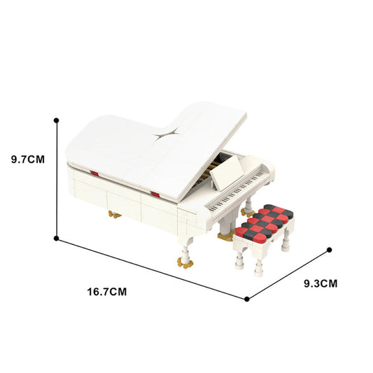 MOC-141786 Grand piano white