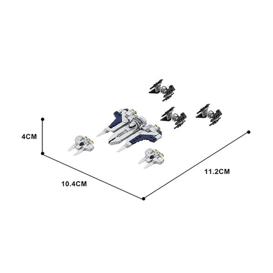 MOC-146080 Mandalorian Fleet & Interceptors
