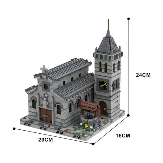 MOC-33985 Medieval Church - modular