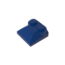 GDS-800 - Brick Curved 2 x 2 x 2/3 Two Studs and Curved Slope End