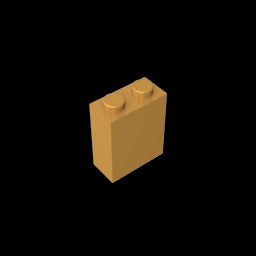GDS-804 - Brick 1 x 2 x 2 with Inside Stud Holder