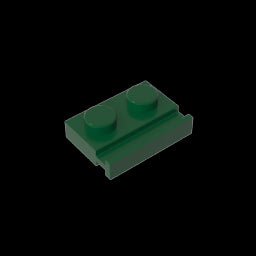 GDS-806 - Plate Special 1 x 2 with Door Rail