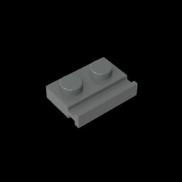 GDS-806 - Plate Special 1 x 2 with Door Rail