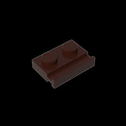 GDS-806 - Plate Special 1 x 2 with Door Rail