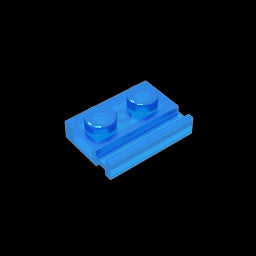 GDS-806 - Plate Special 1 x 2 with Door Rail