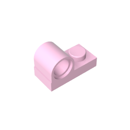 GDS-811 - Plate Special 1 x 2 with Pin Hole on Top