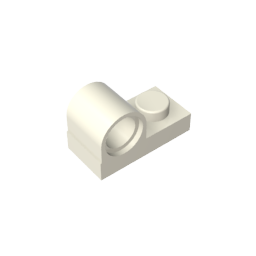 GDS-811 - Plate Special 1 x 2 with Pin Hole on Top