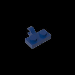 GDS-815 - Plate Special 1 x 2 with Clip Horizontal on Side