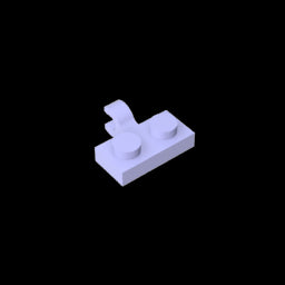 GDS-815 - Plate Special 1 x 2 with Clip Horizontal on Side