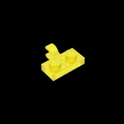 GDS-815 - Plate Special 1 x 2 with Clip Horizontal on Side