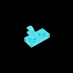 GDS-815 - Plate Special 1 x 2 with Clip Horizontal on Side