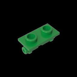 GDS-828 - Hinge Brick 1 x 2 Top Plate Thin