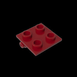 GDS-830 - Hinge Brick 2 x 2 Top Plate Thin