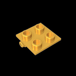 GDS-830 - Hinge Brick 2 x 2 Top Plate Thin