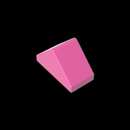 GDS-835 - Slope 45 Degrees 2 x 1 Double with Ovoid Bottom Pin