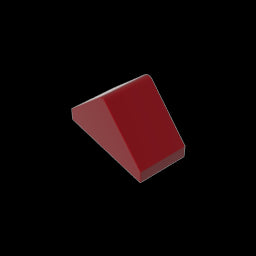 GDS-835 - Slope 45 Degrees 2 x 1 Double with Ovoid Bottom Pin