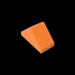 GDS-835 - Slope 45 Degrees 2 x 1 Double with Ovoid Bottom Pin